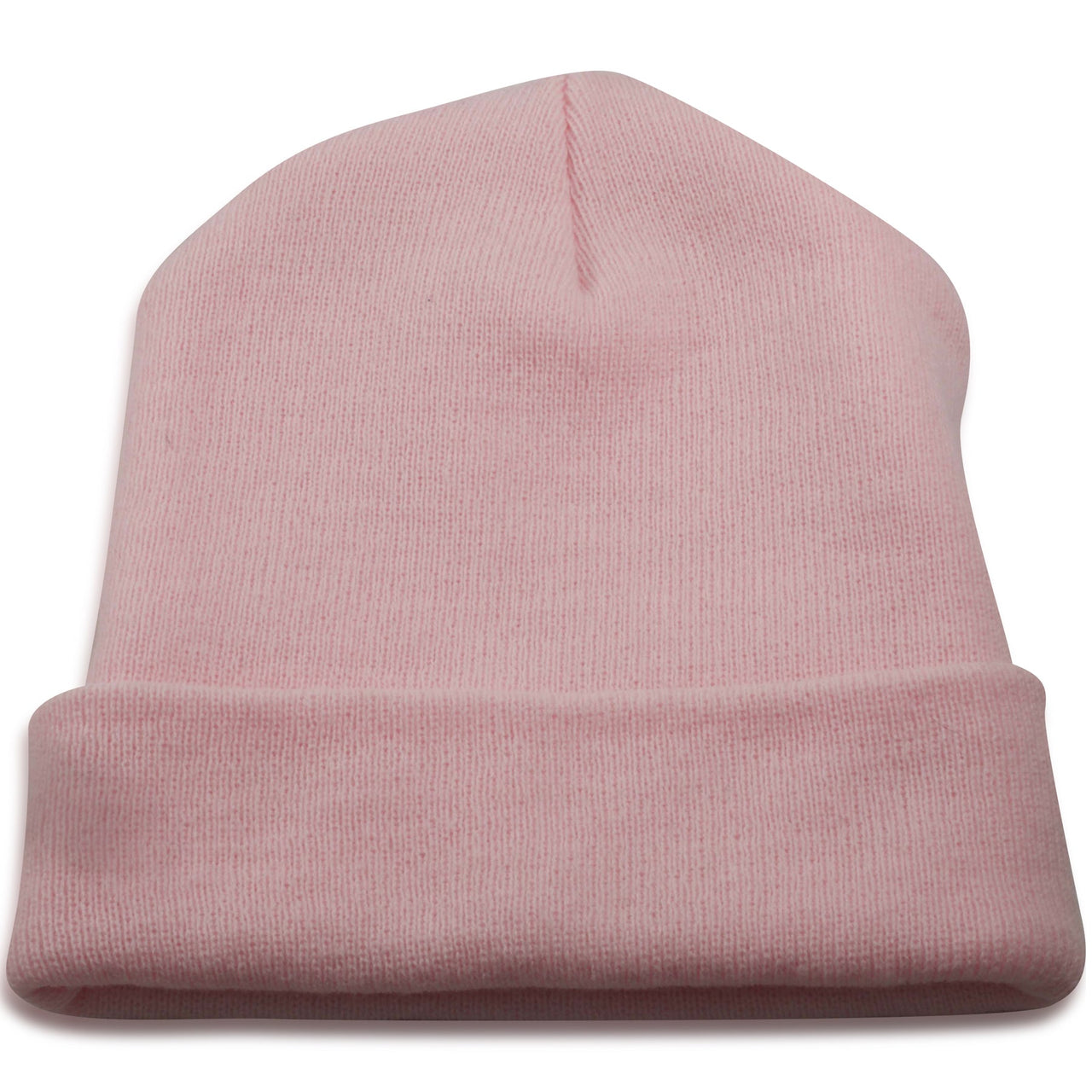 Light Pink Basic Winter Knit Beanie