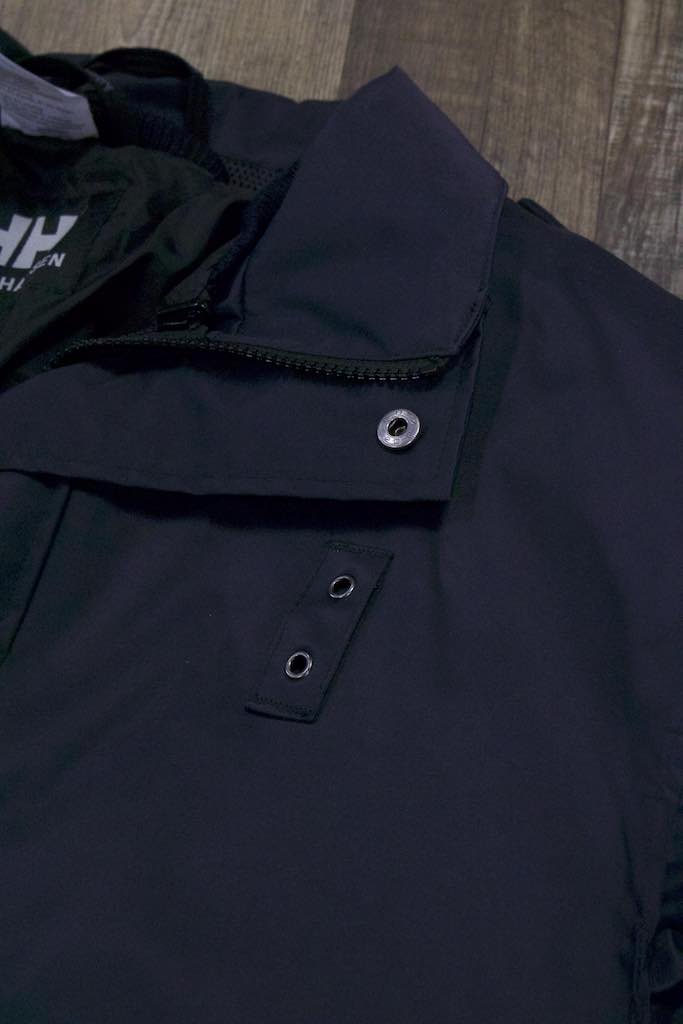 the EMT | ASTM 1671 Pathogen Resistant EMT Jacket | Scotchlite Waterproof Mesh Lined Duty Jacket with Removable Vest collar has snaps and a badge loop