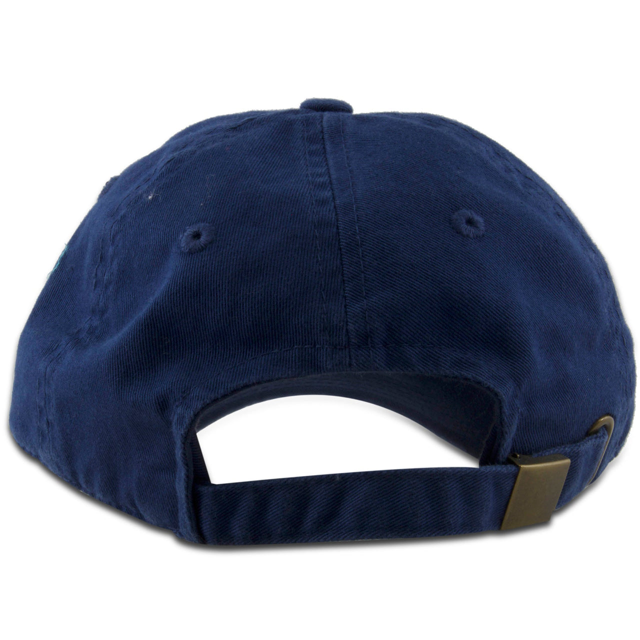 Navy Blue Blank Kid's Distressed Adjustable Dad Hat