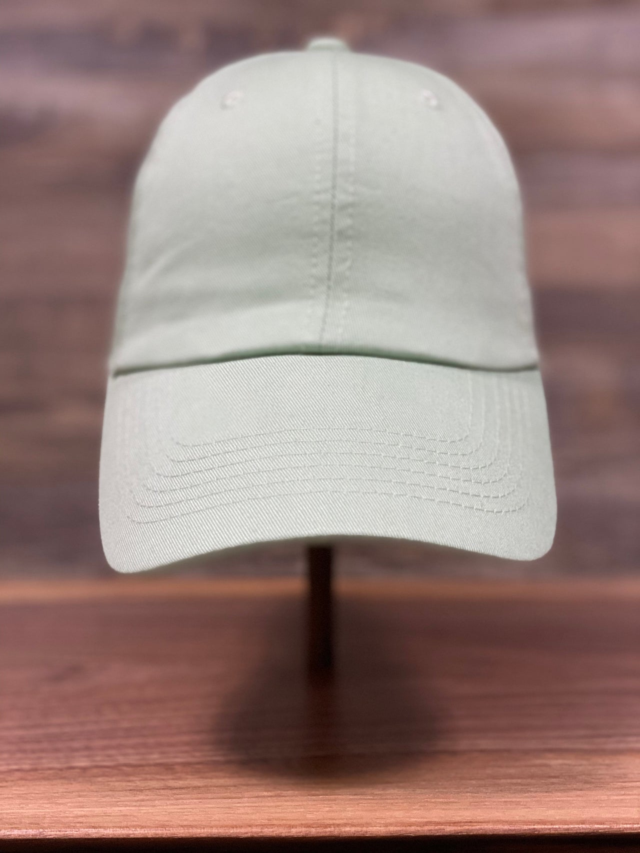 front of Sage Blank Dad Hat | Embroidery and Brand start up ball cap