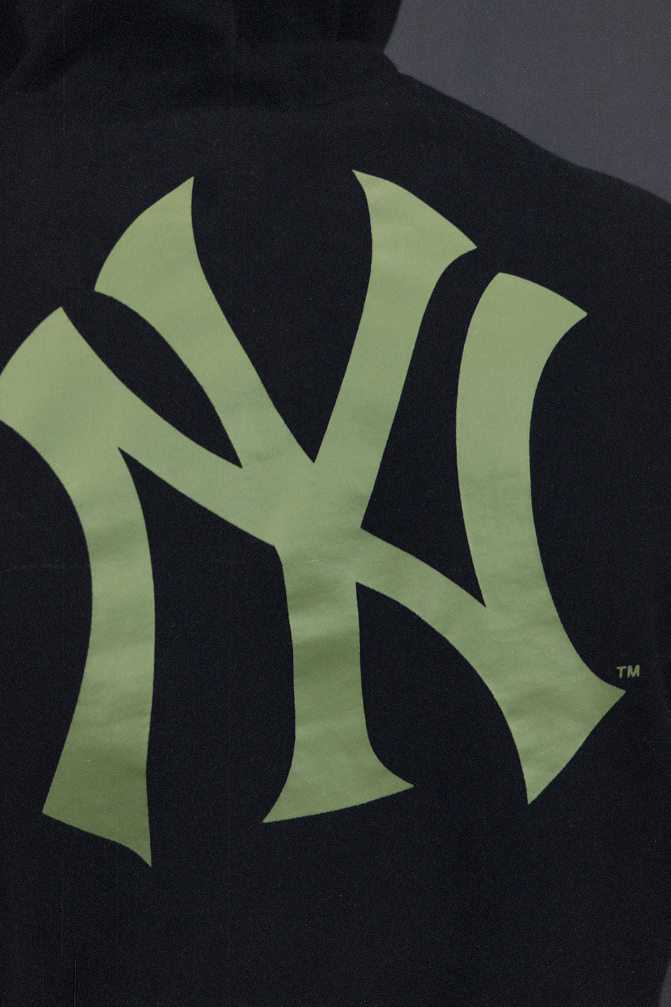 back of the New York Yankees Military Hoodie Armed Forces Sweatshirt | Black