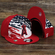 The Anaheim Angels 2022 4th of July Stars And Stripes 9Fifty | New Era Navy OSFM