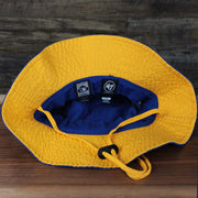 The under visor of the Philadelphia Athletics Cooperstown Vintage 50s Bucket Hat | 47 Brand, Royal