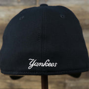 The backside pf the New York Yankees 2022 4th of July Stars And Stripes 39Thirty | New Era Navy OSFM