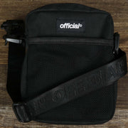 The front of the UVC Sterilization Shoulder Bag Streetwear | Official Black with the official strap 