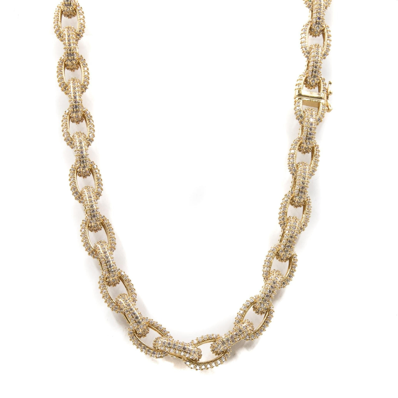 GOLDEN GILT | CHAIN LINK NECKLACE | 18K GOLD PLATED | 20"