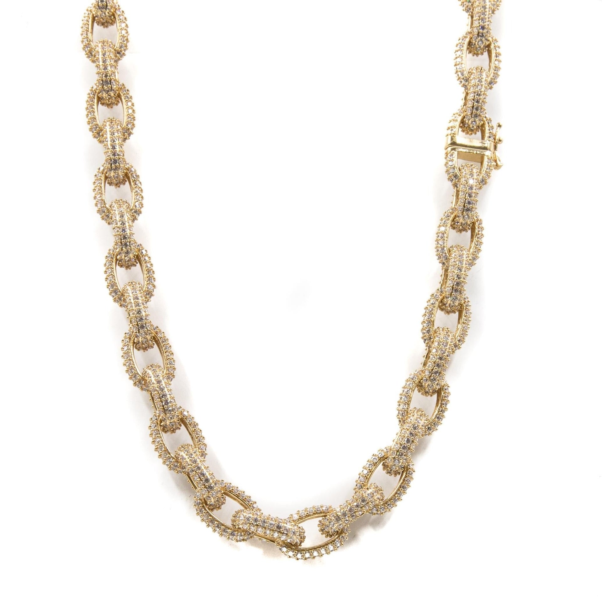 GOLDEN GILT | CHAIN LINK NECKLACE | 18K GOLD PLATED | 20"