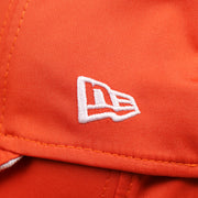 The New Era Logo on the Nascar Chase Elliot Number 9 Hendrick Motorsport Hooters Logo 39Thirty FlexFit Cap | Orange 39Thirty Cap