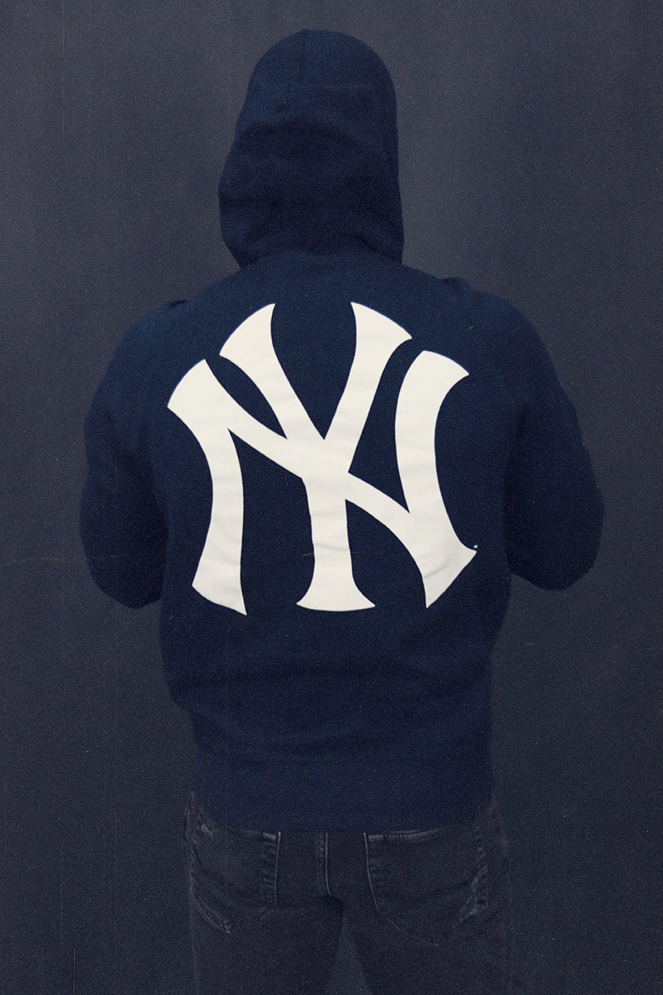 New York Yankees Derek Jeter RE2PECT 5 World Series Champ Rings Navy Blue Hoodie