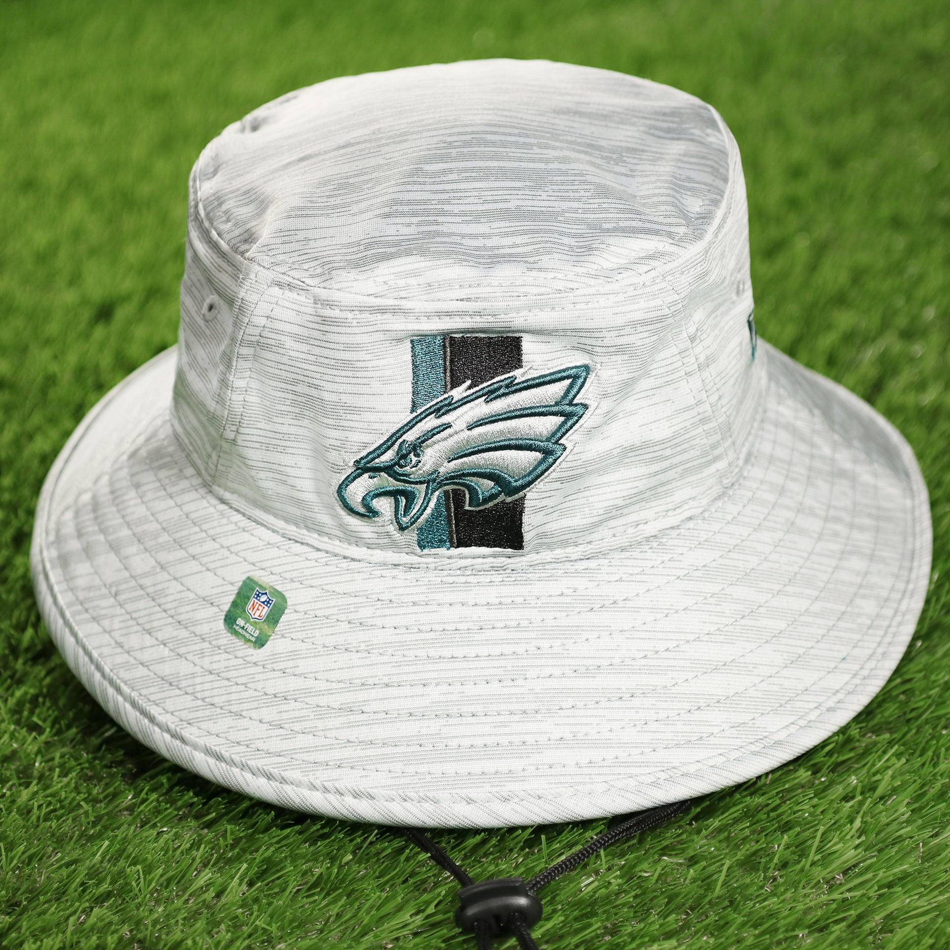 The Philadelphia Eagles Summer Training Camp Short Brim Bucket Hat | Distinct Gray Bucket Hat
