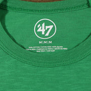 tag on the inside of the Philadelphia Eagles Distressed Throwback Kelly Green Bird Logo Kelly Green Legacy Grit T-Shirt