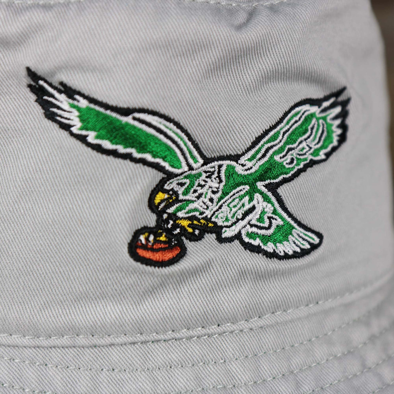 The Throwback Philadelphia Eagles Vintage Bucket Hat | 47 Brand, Gray