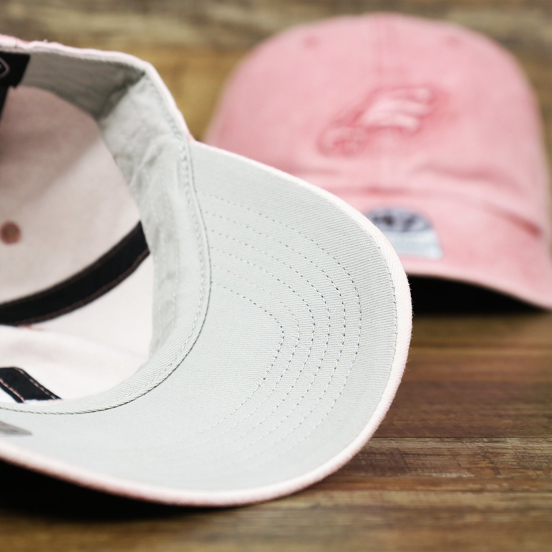 The undervisor on the Women’s Philadelphia Phillies Tonal Gray Bottom Dad Hat | Misty Pink Tonal Dad Hat