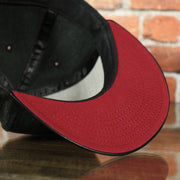 red under brim on the New York Cubans Throwback Negro Leagues Vintage 59FIFTY Denim Fitted Cap