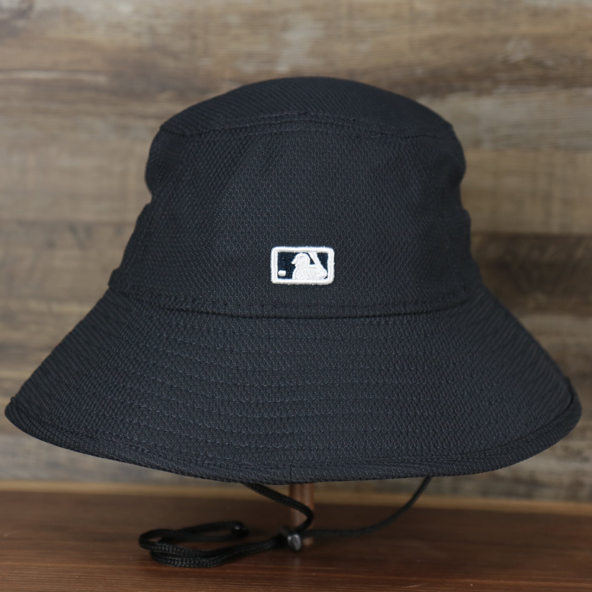 The backside of the New York Yankees MLB 2022 Spring Training Onfield Bucket Hat