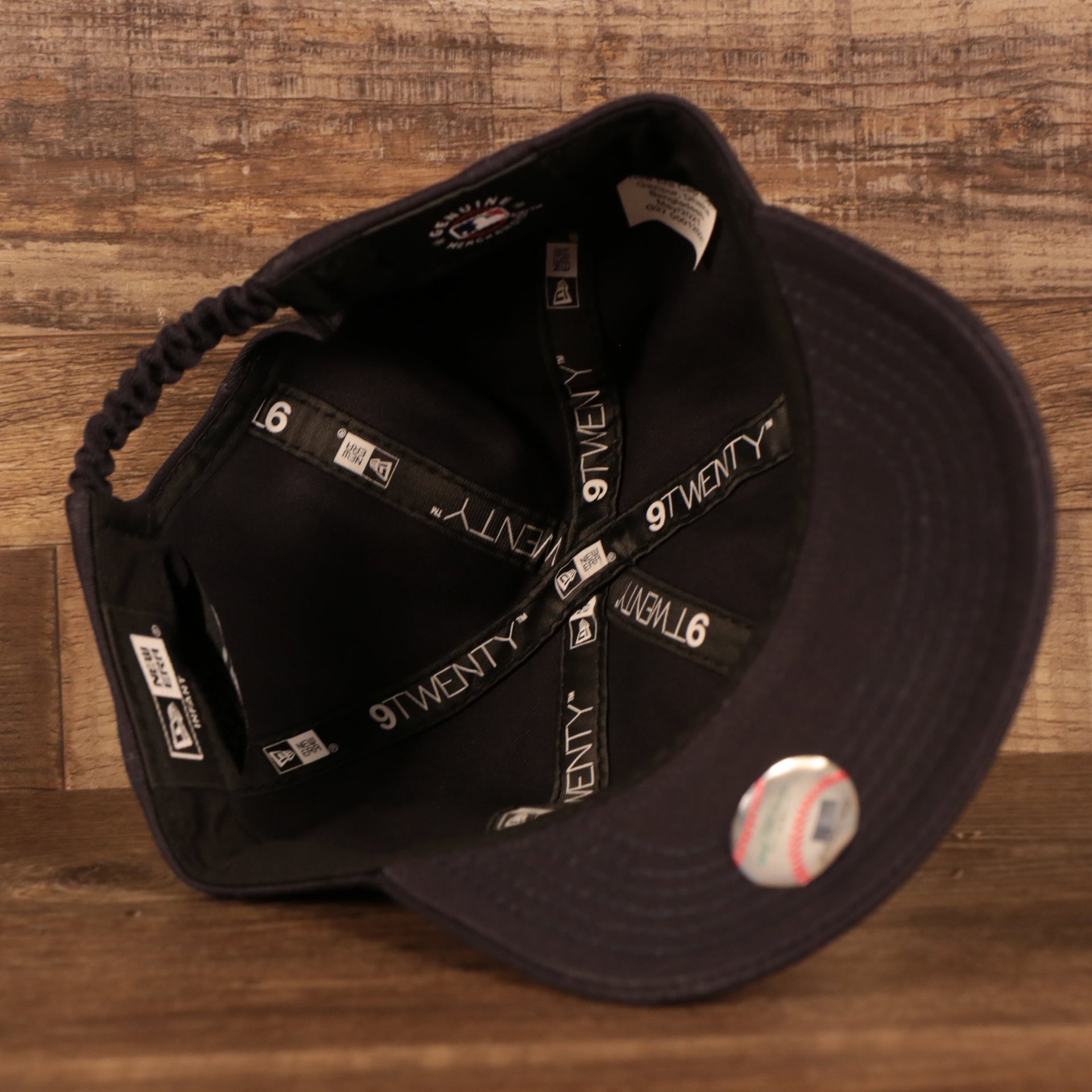 The undervisor on the Infant New York Yankees My 1st 920 Dad Hat | New Era Navy