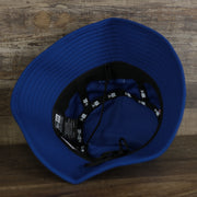 The underside of the New York Mets  MLB 2022 Spring Training Onfield Bucket Hat