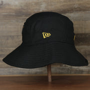 The wearer's left on the Pittsburgh Pirates MLB 2022 Spring Training Onfield Bucket Hat