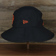 The wearer's left on the Houston Astros MLB 2022 Spring Training Onfield Bucket Hat