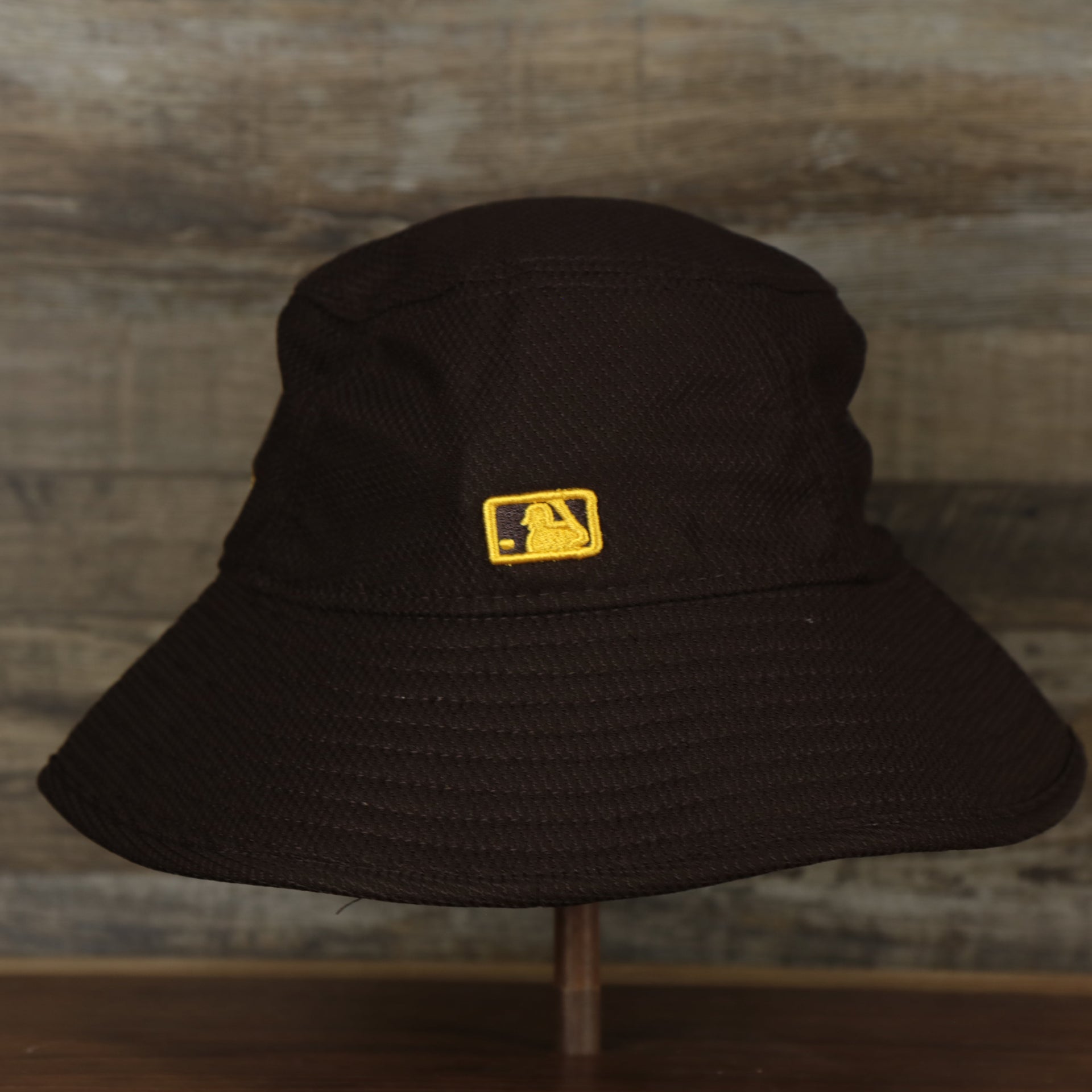 The backside of the San Diego Padres MLB 2022 Spring Training Onfield Bucket Hat