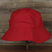 The wearer's right on the Cincinnati Reds MLB 2022 Spring Training Onfield Bucket Hat