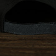 A close up of the velcro strap on the Brooklyn Nets My 1st 9Fifty Snapback