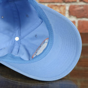 underside of the New York City Football Club Logo Light Blue Bottom MLS Slouch Cap | Light Blue OSFM
