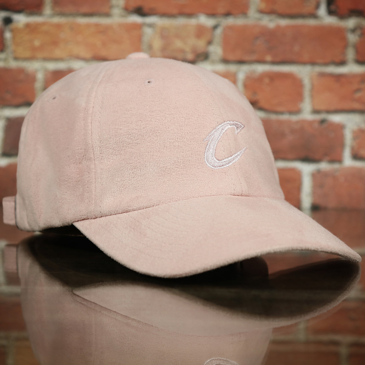 Cleveland Cavaliers Micro Suede Pink Dad Hat