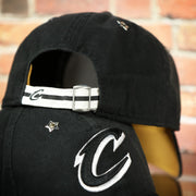 adjustable strap on the Cleveland Cavaliers 2018 All-Star Weekend Black 9Twenty Dad Hat