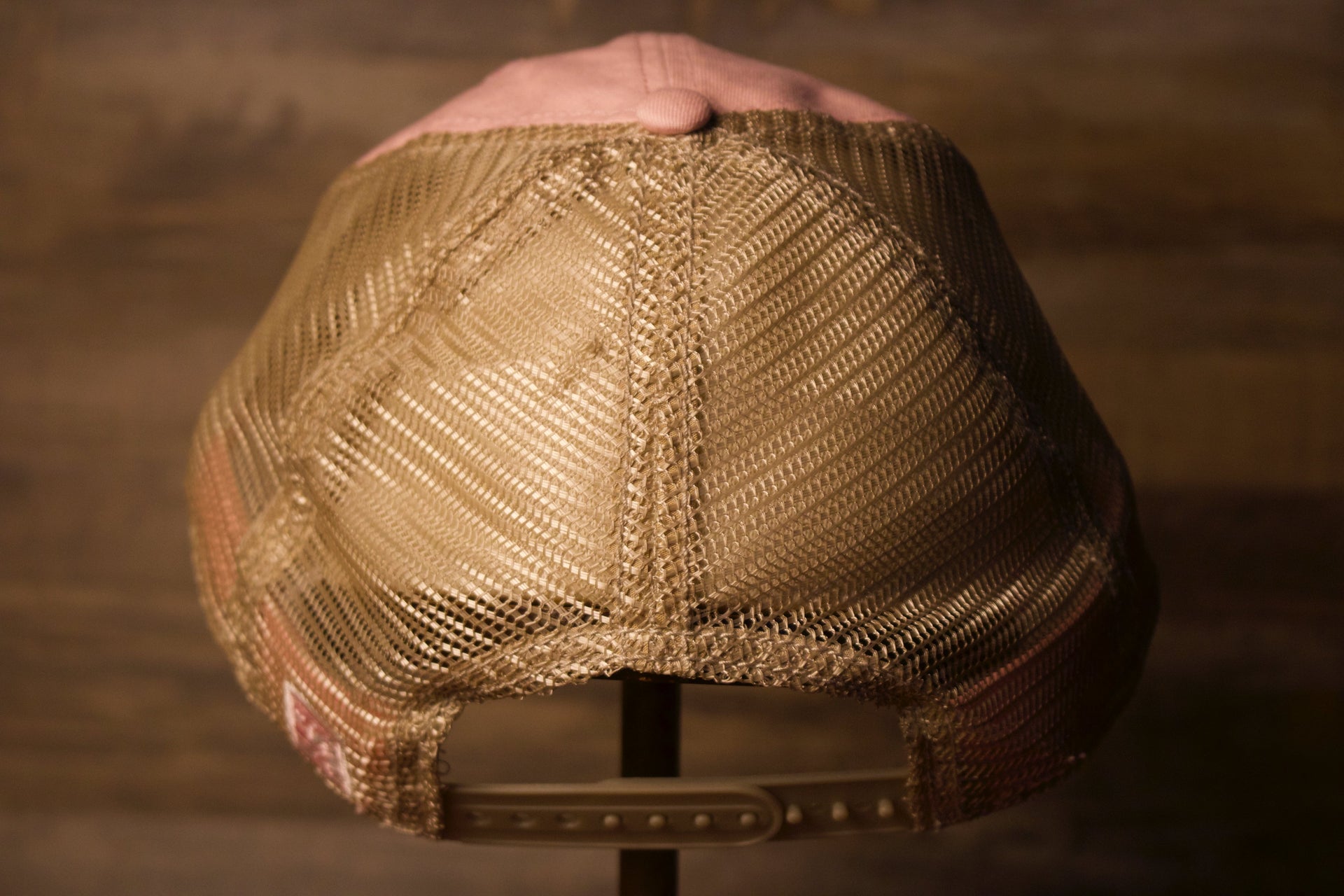 Ocean city Trucker hat Pink khaki | ocnj trucker hat pink womens hat this hat is a trucker hat with a snap back