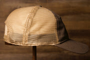the wearers right side has the trucker style as well Wildwood New Jersey Charcoal / Khaki Mesh-Back Trucker Hat
