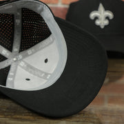 black under visor on the New Orleans Saints On Field Sideline Dad Hat