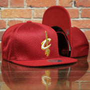 Cleveland Cavaliers Maroon Mesh Jersey Snapback Hat