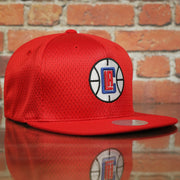 Los Angeles Clippers Red Mesh Jersey Snapback Hat