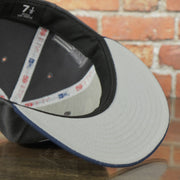 grey under visor on the New England Patriots Sideline Made In USA Low Crown Fitted Cap