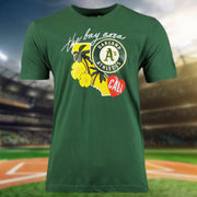 Oakland Athletics "City Cluster" 59Fifty Fitted Matching Green T-Shirt