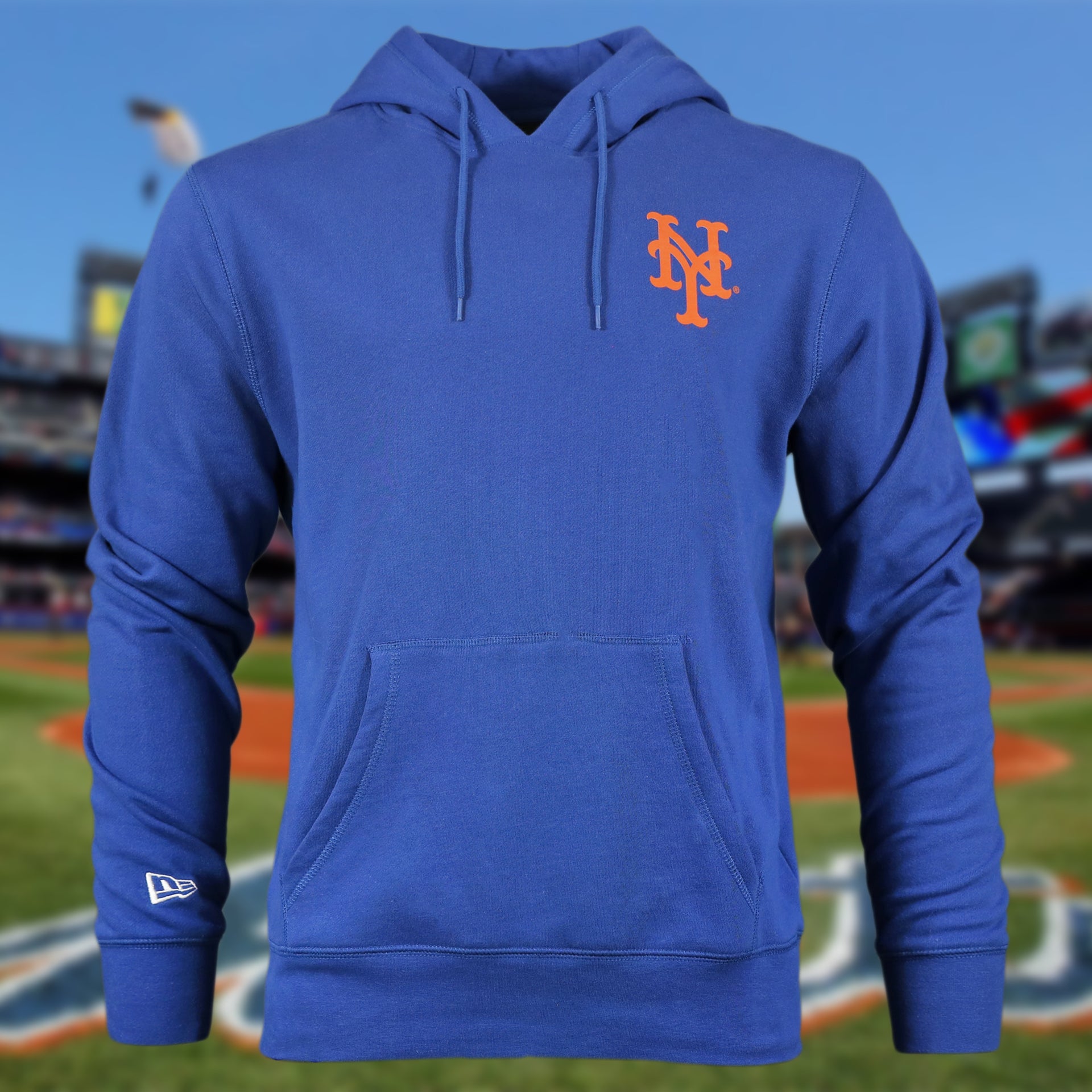 New York Mets "City Cluster" 59Fifty Fitted Matching Royal Pullover Hoodie