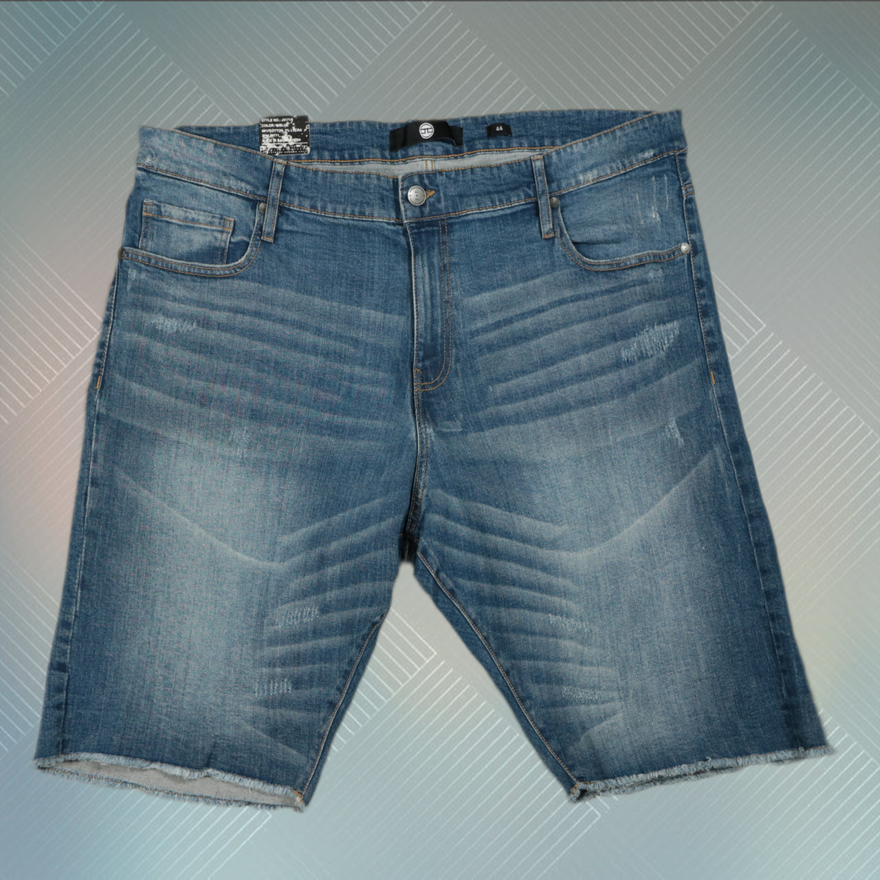JORDAN CRAIG | DISTRESSED JEAN DENIM | SHORTS | MEDIUM BLUE |