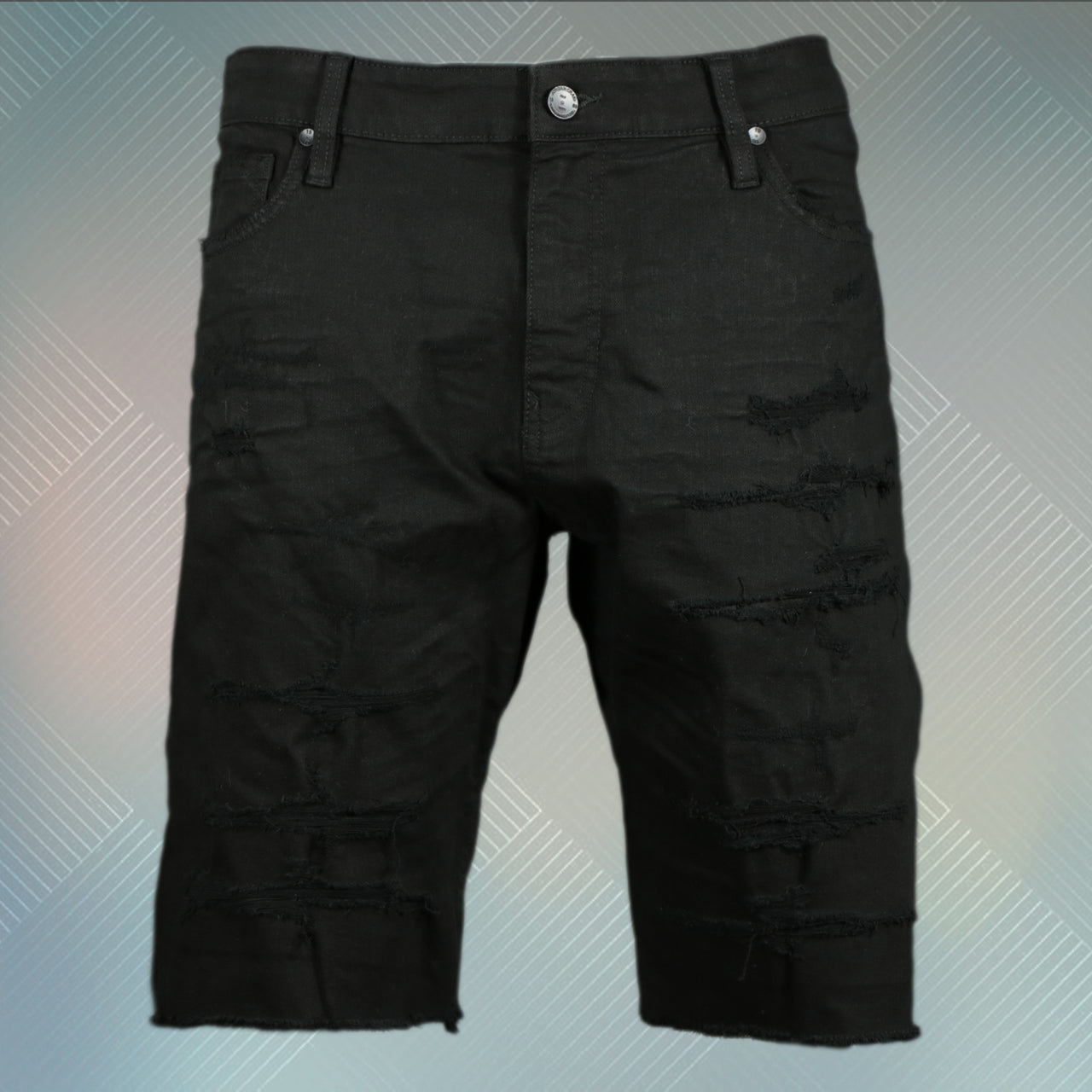 JORDAN CRAIG | TWILL GARMENT DYED | SHORTS | JET BLACK |