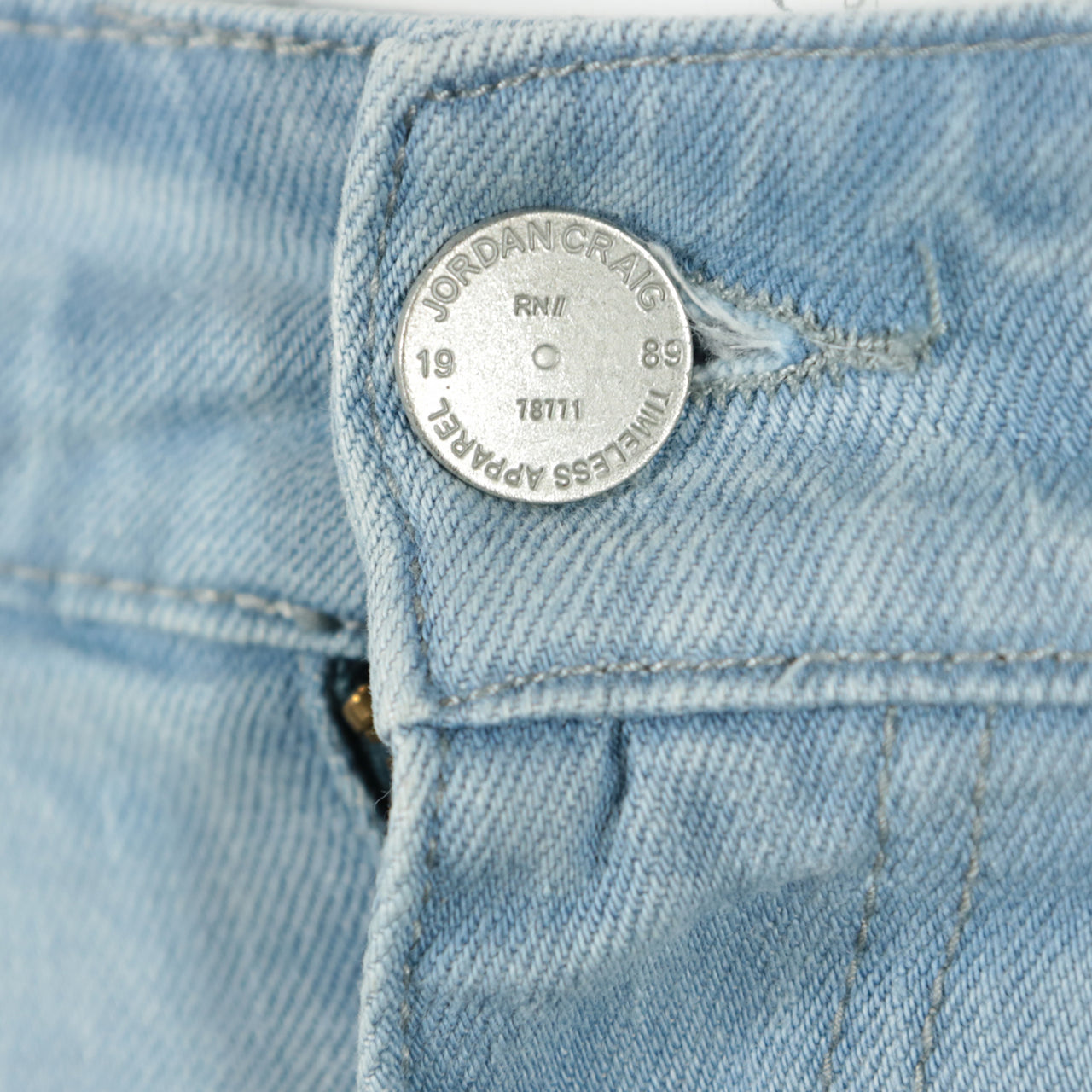 JORDAN CRAIG | DISTRESSED JEAN DENIM | SHORTS | ICE BLUE |