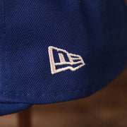 new era logo Philadelphia 76ers 2021 NBA Playoffs Royal Blue 9Fifty Gray Bottom Snapback Hat