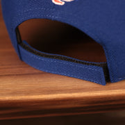 Adjustable strap on the Kansas Jayhawks The League 940 9Forty Adjustable Dad Hat