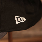 New Era logo embroidered on the wearer's right of the Dwayne "The Rock" Johnson Vintage WWE 9Twenty Dad Hat
