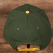 Back of the Green Bay Packers 1968-1979 Throwback Logo Vintage NFL 9Fifty Snapback Hat