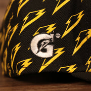 gatorade logo Pittsburgh Steelers x Gatorade Black 9Fifty Yellow Bottom Snapback