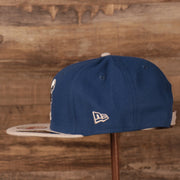 Wearer's left of the Baltimore Colts 1961-1978 Throwback Logo Vintage NFL 9Fifty Snapback Hat