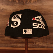 Back of the Chicago White Sox "Pride Patch" All Over Gray Bottom Side Patch 59Fifty Fitted Cap