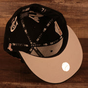 Interior of the Chicago White Sox "Pride Patch" All Over Gray Bottom Side Patch 59Fifty Fitted Cap