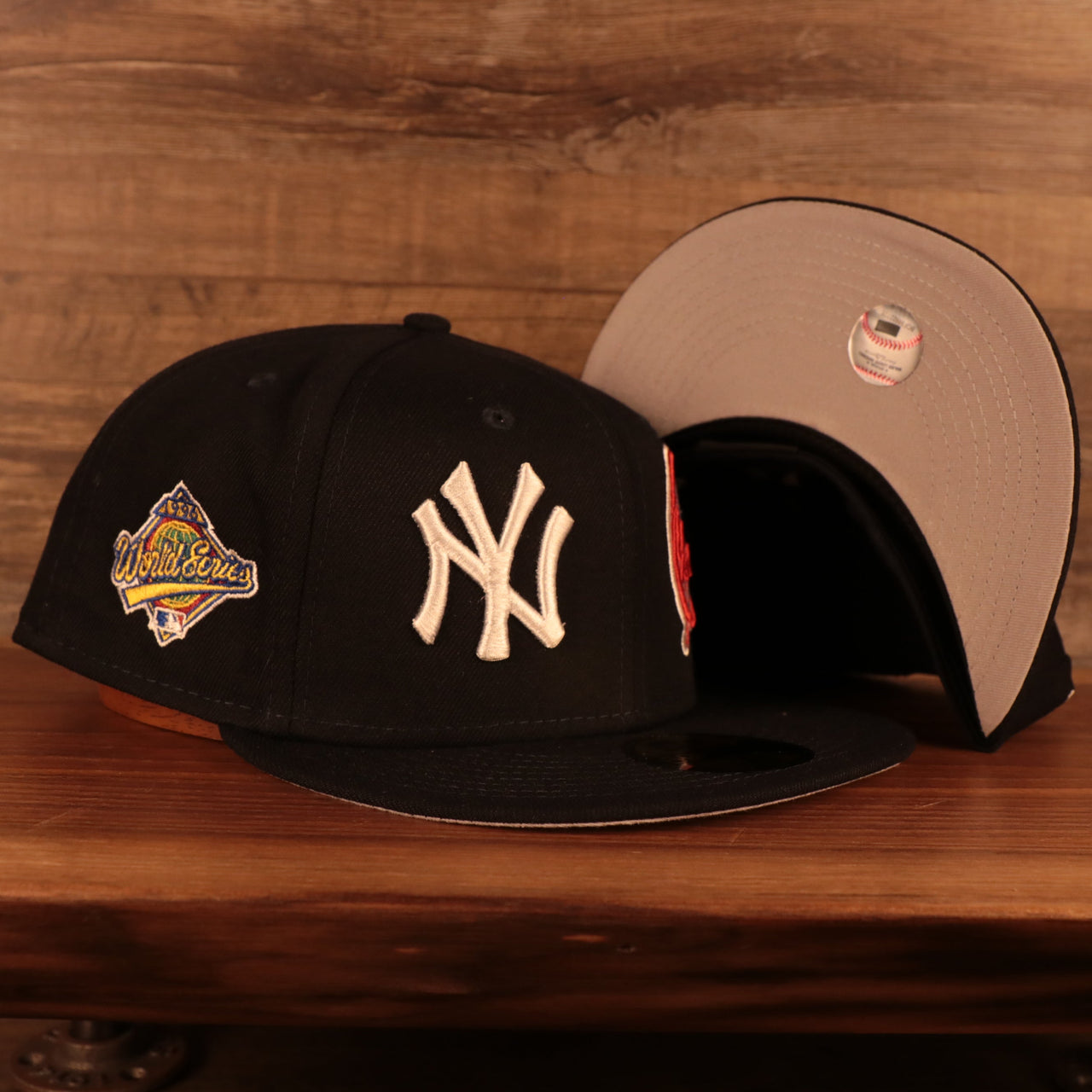 New York Yankees "Patch Pride" All Over Gray Bottom Side Patch 59Fifty Fitted Cap