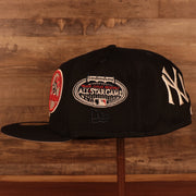 Wearer's left of the New York Yankees "Patch Pride" All Over Gray Bottom Side Patch 59Fifty Fitted Cap